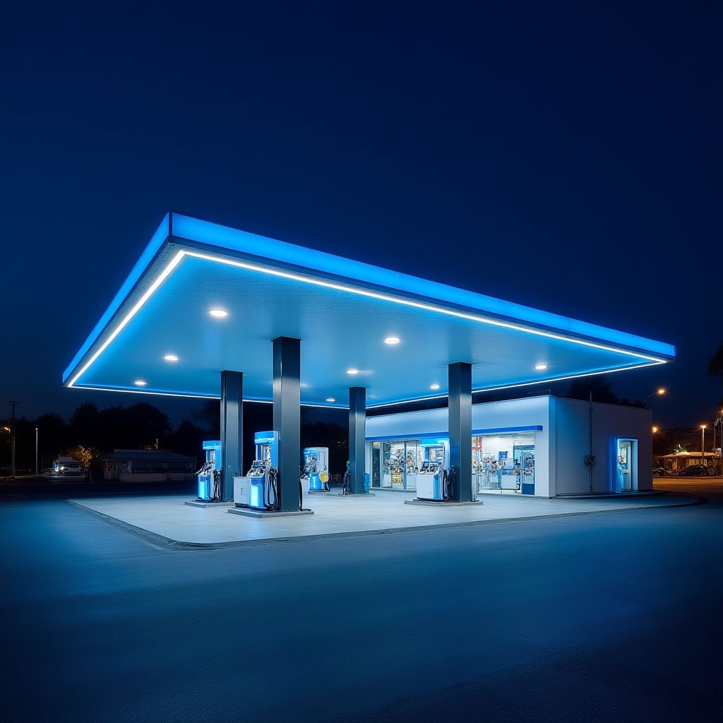 Surtidores de combustible premium en Argentina